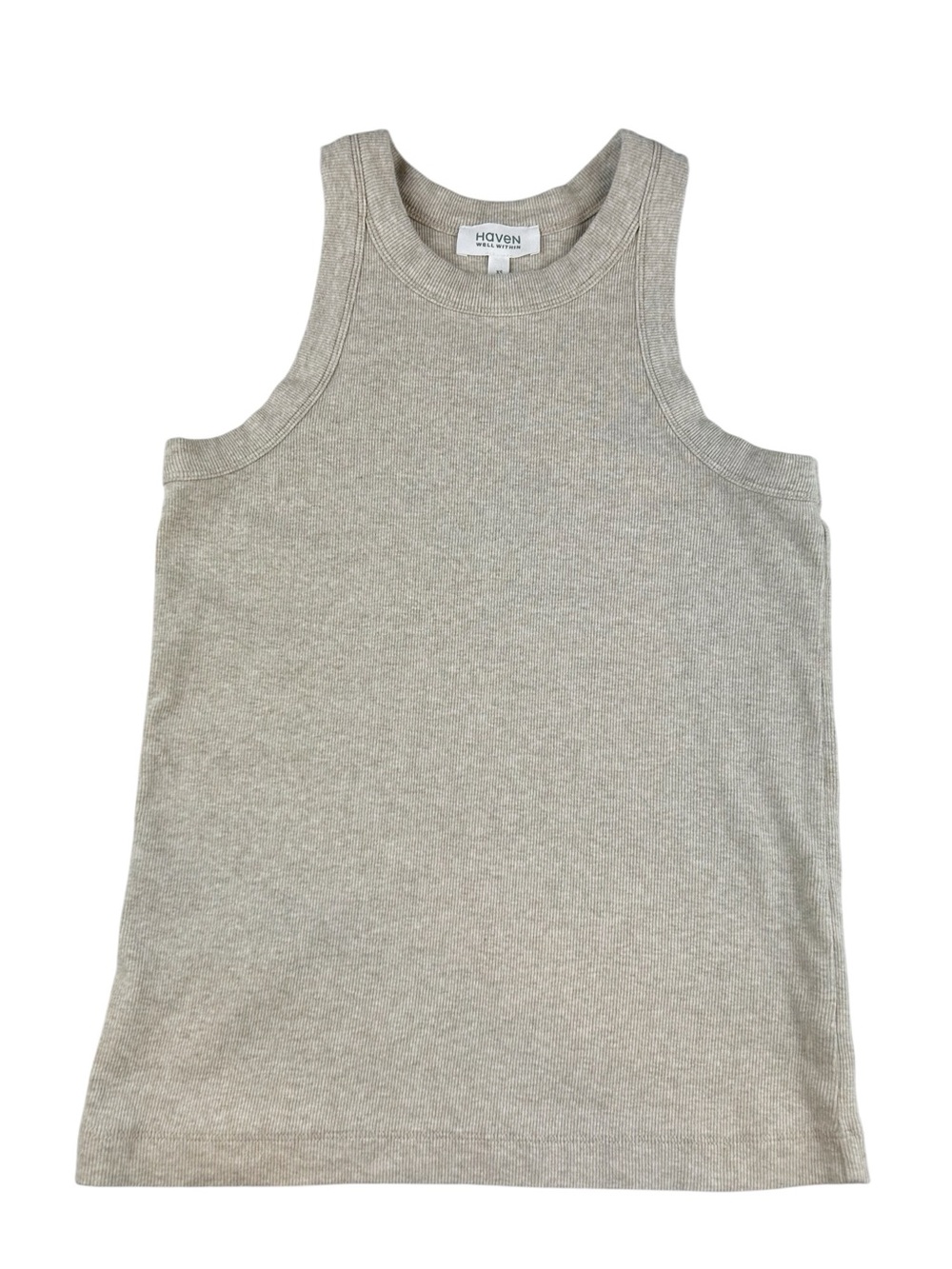 Haven Well Within Ribbed High Neck Tank Top Women's Size X-Small